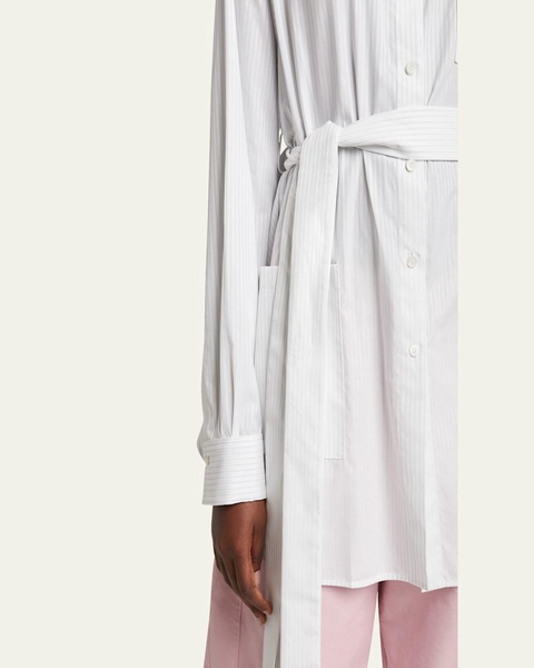 Belted Pajama Blouse