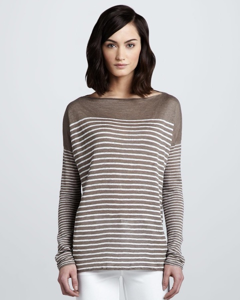 Ashlen Ribbed Button-Front Top