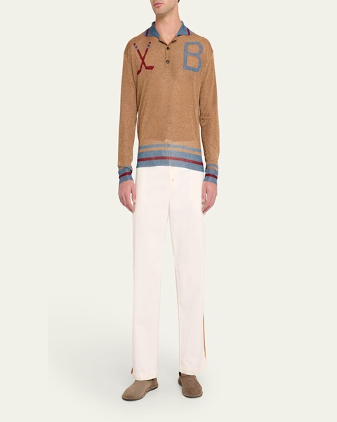Men's Goaltender Polo Sweater