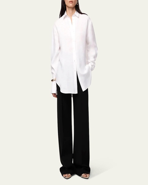 Linen Oversized Mens Shirt