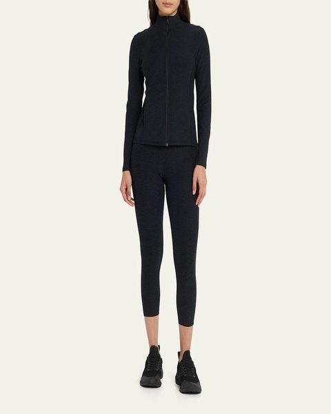 On the Go Mock-Neck Jacket