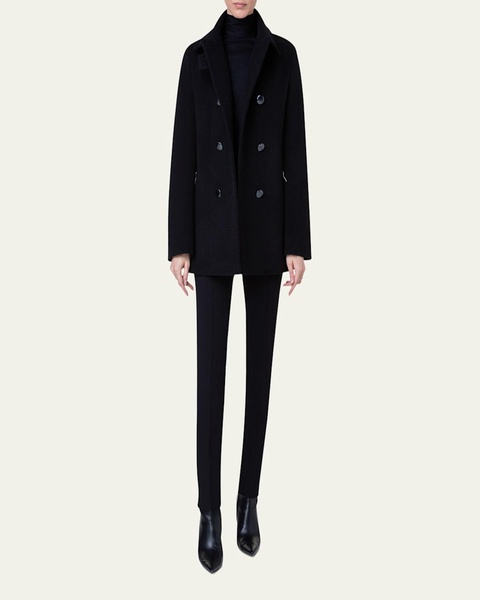 Cashmere and Wool-Blend Top Coat