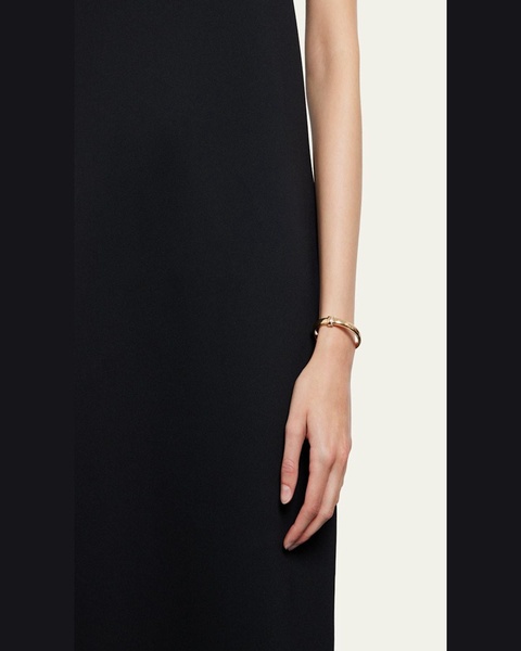 18k Rose Gold Iconica Bangle Bracelet with Diamonds