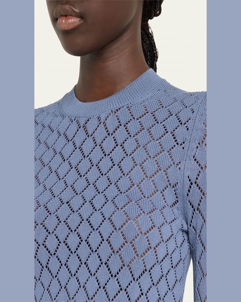 Brandi Pointelle Knit Top