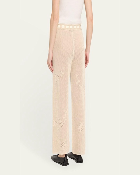 Angel Fish Knit Lace Joggers