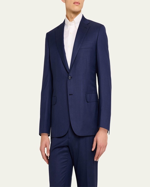 Men's Brunico Tonal Striped Suit