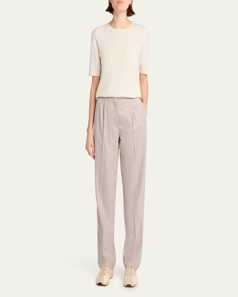 Ipar Short Sleeve Cashmere Top