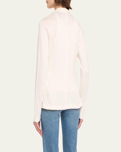Soft Touch Two-Button Blazer