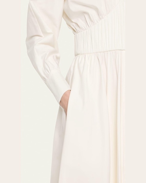 Viro Long-Sleeve Midi Dress