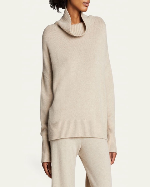 Heidi Cashmere Turtleneck Sweater