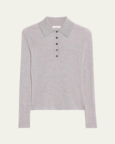 Alex Merino Wool Polo Top