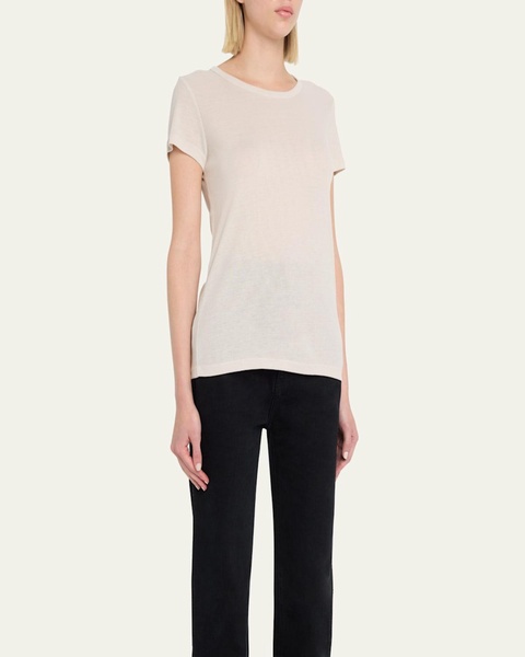 Lyocell Cotton Baby Ribbed Tee