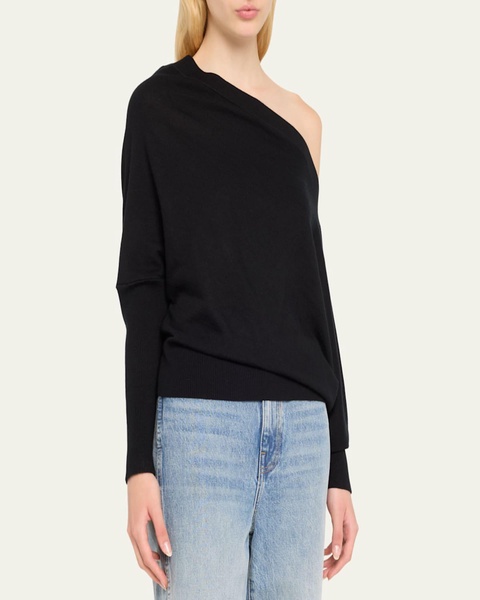 Grainge Cashmere Off-Shoulder Sweater