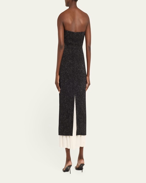 Aelin Sparkly Layered Column Dress