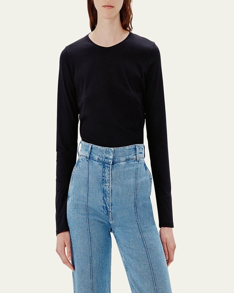 Cotton Long Sleeve Tee