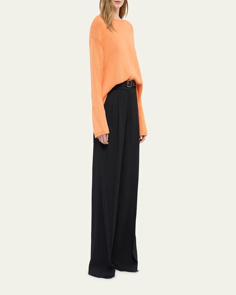 Draped Knit Sweater