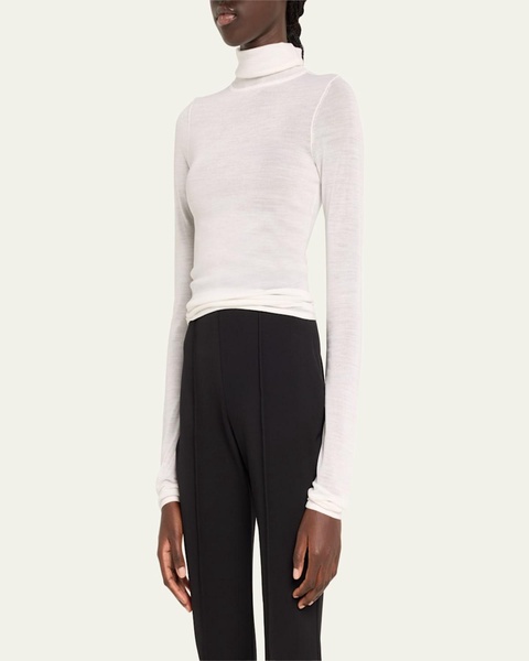Hayes Fine Merino Turtleneck Top