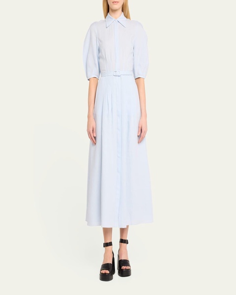 Maude Belted Shirt Dress