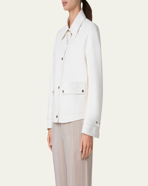 Arthos Short Leather Jacket