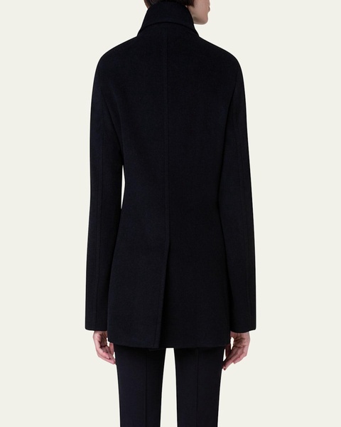 Cashmere and Wool-Blend Top Coat