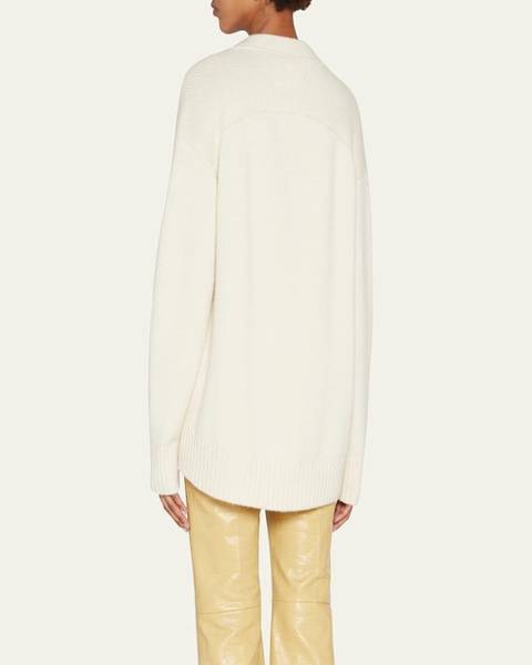 Volume Cashmere Cardigan