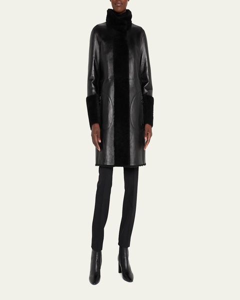 Reversible Lamb Shearling Coat