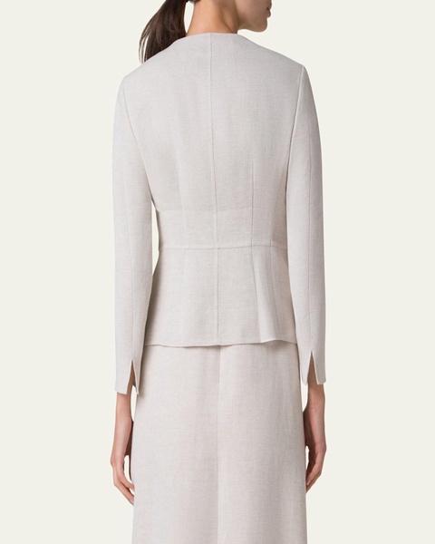 Tina Double-Face Fitted Jacket