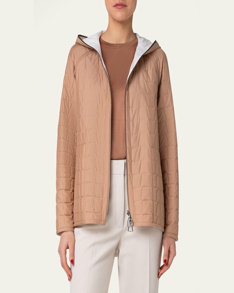 Enon Techno Taffeta Quilted Jacket