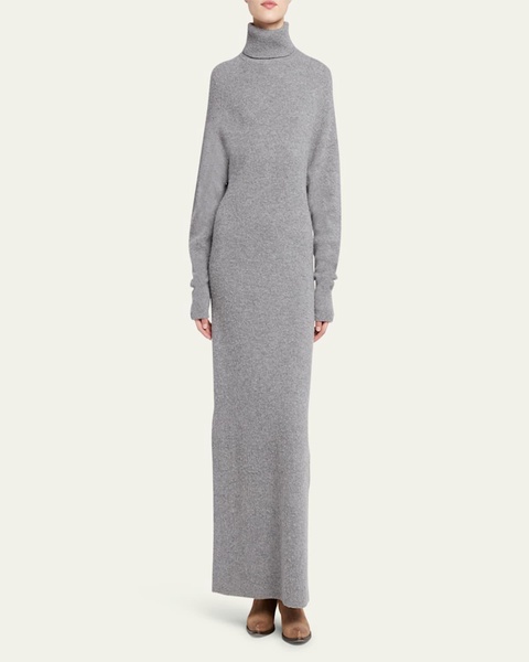 Journey Wool Turtleneck Maxi Dress
