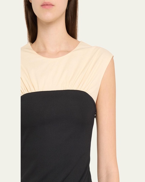 Stefania Colorblock Maxi Dress