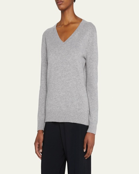 Weekend V-Neck Cashmere Pullover Sweater