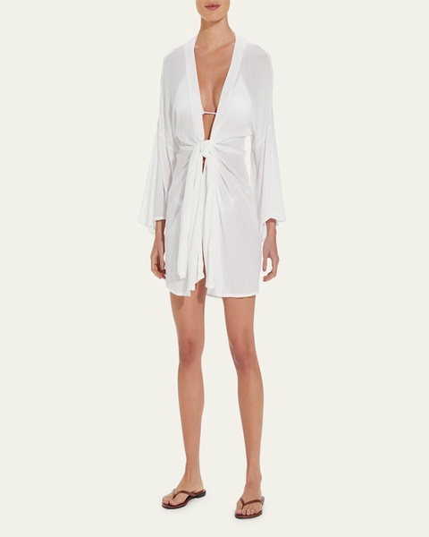 Solid Perola Knot Short Coverup