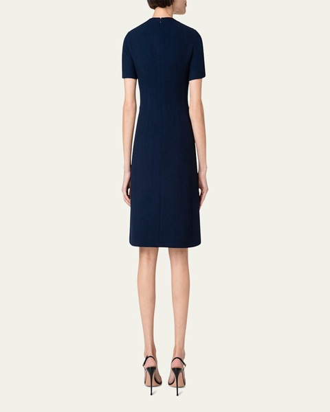 Double-Face A-Line Dress