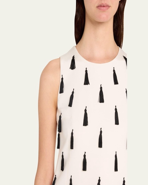 Tassel Sheath Mini Dress
