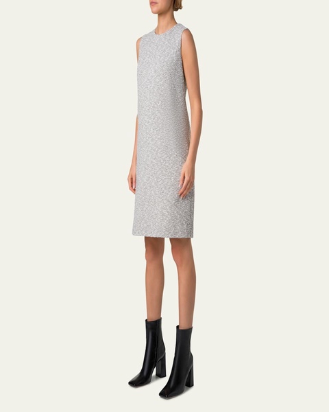 Tweed Boucle Sheath Dress