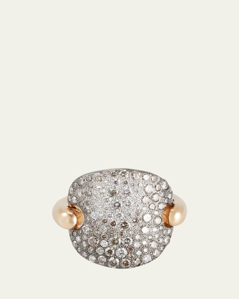 18K Rose Gold Sabbia Diamond Statement Ring
