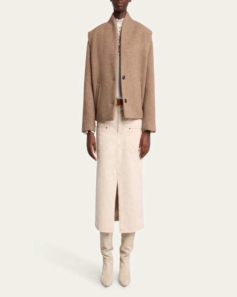 Drogo Collarless Jacket