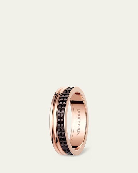 Quatre Classique Band Ring, Large Model