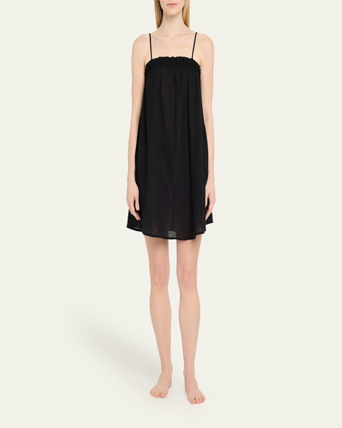 Maradona Ruffle Cotton Gauze Chemise