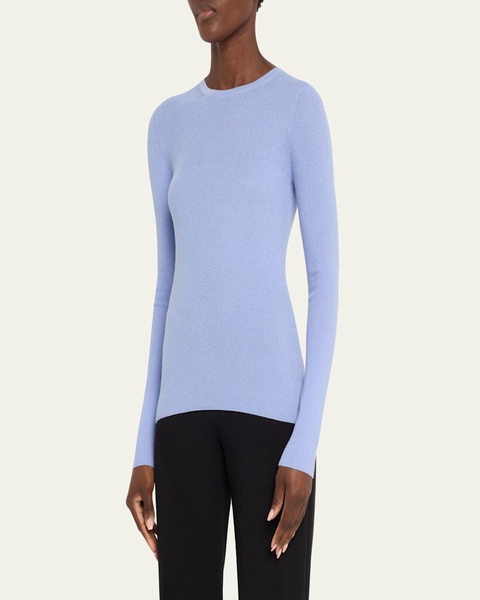 Hutton Ribbed Cashmere Pullover