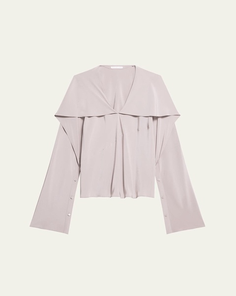 Silk Scarf Blouse