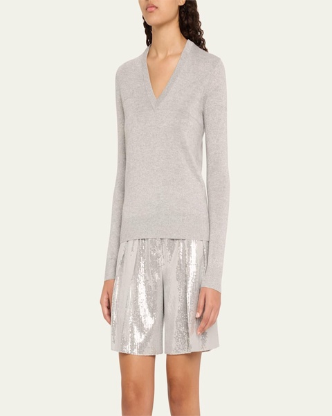 V-Neck Wool Sweater