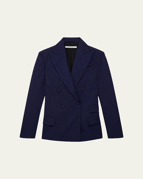 Relaxed Double-Breasted Jacket