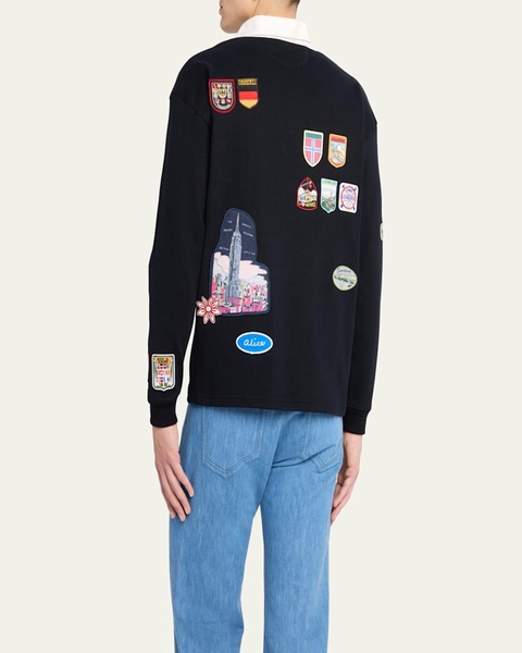 Men's Multi-Flag Rugby Shirt