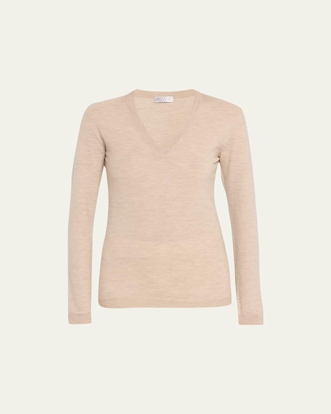 V-Neck Cashmere Sweater