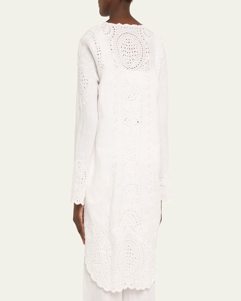 Belvoir Broderie Anglaise Lace Top