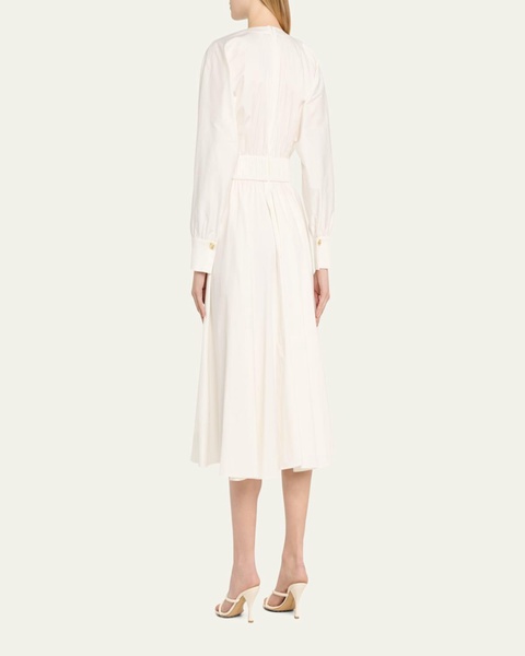 Viro Long-Sleeve Midi Dress