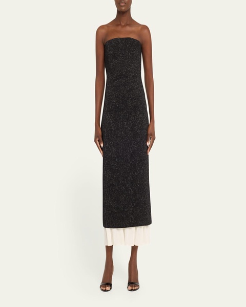 Aelin Sparkly Layered Column Dress
