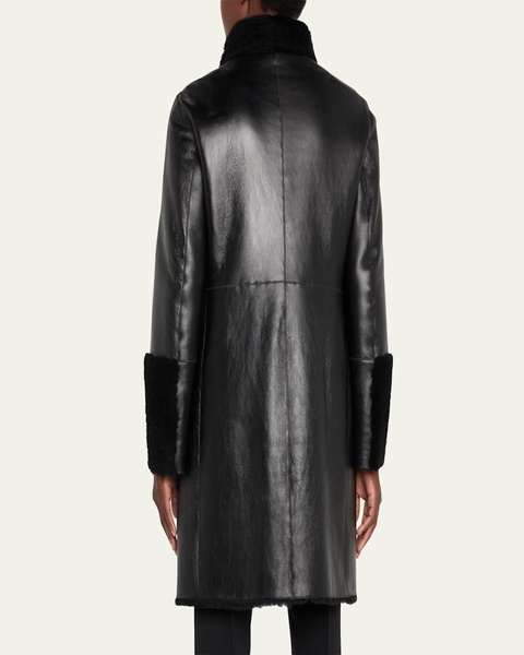 Reversible Lamb Shearling Coat