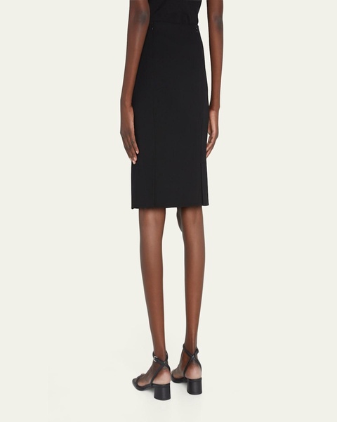 Knee-Length Pencil Skirt